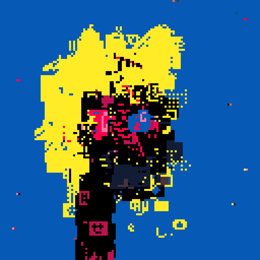 pico_punk_generator_generator.p8 #147 static NFT preview