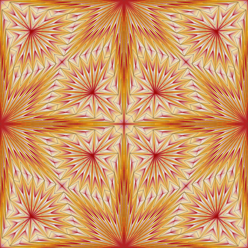 Triangle Subdivisions #575 static NFT preview