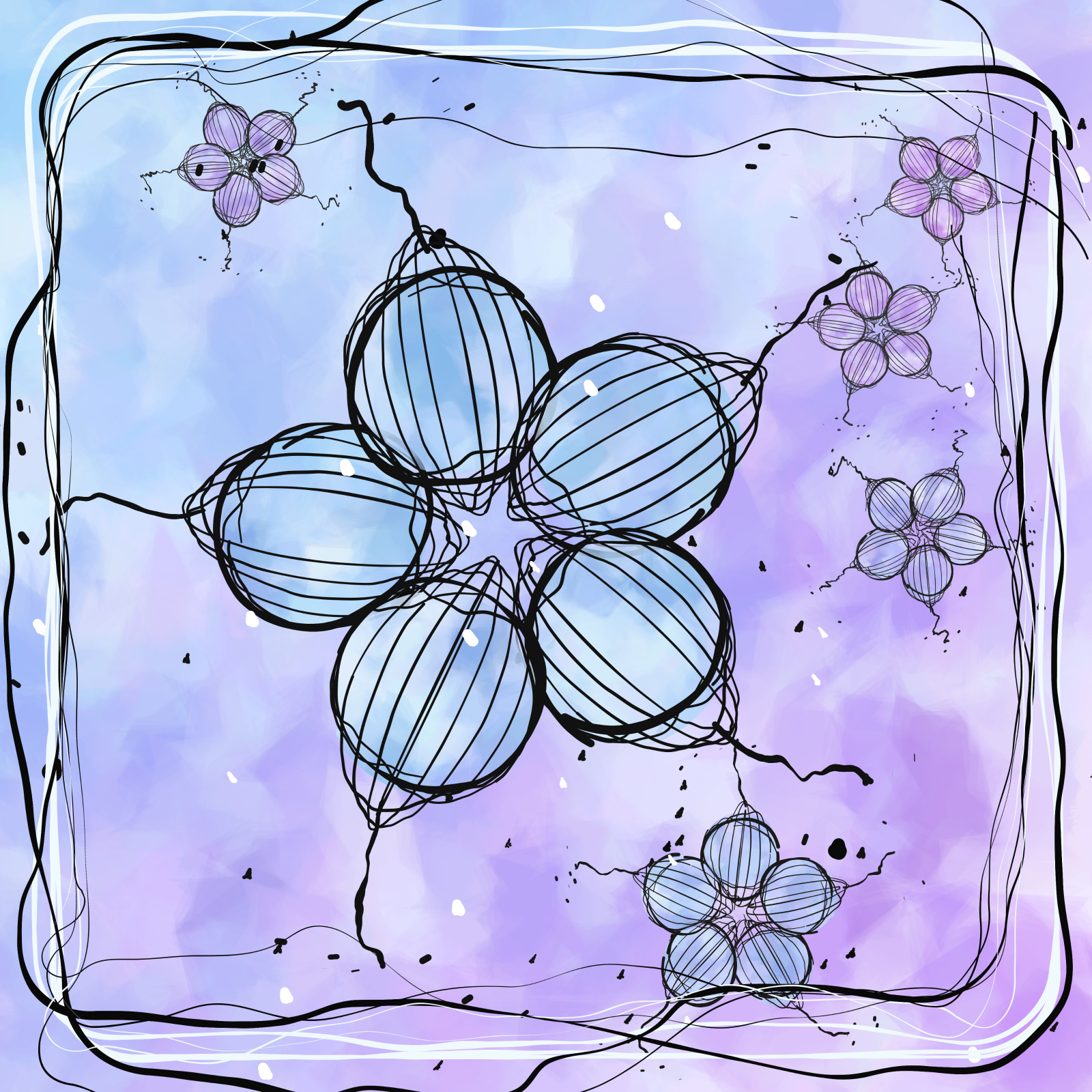 Five-Leaf-Flowers #17 static token preview