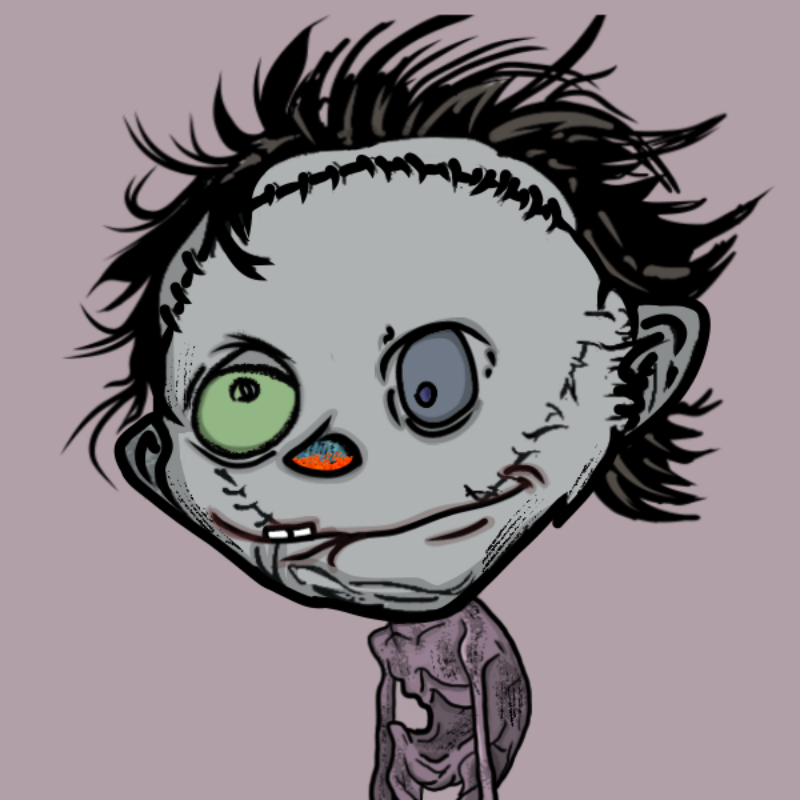 Creepy Dolls #201 static token preview