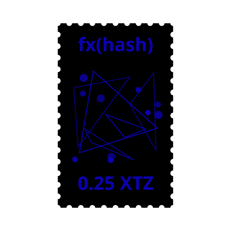 Postage Stamp #52 static token preview