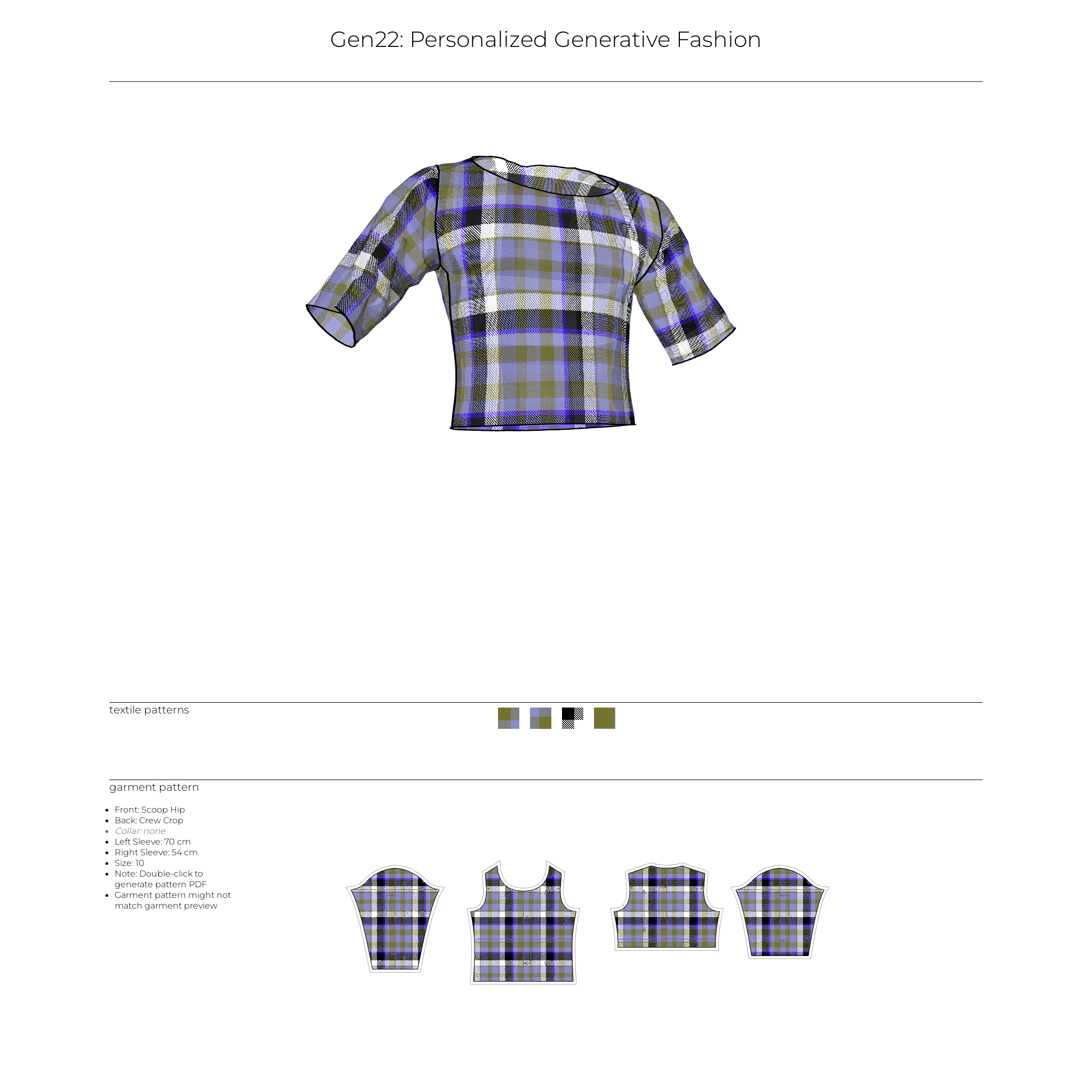 Gen22: Personalized Generative Fashion #72 static token preview
