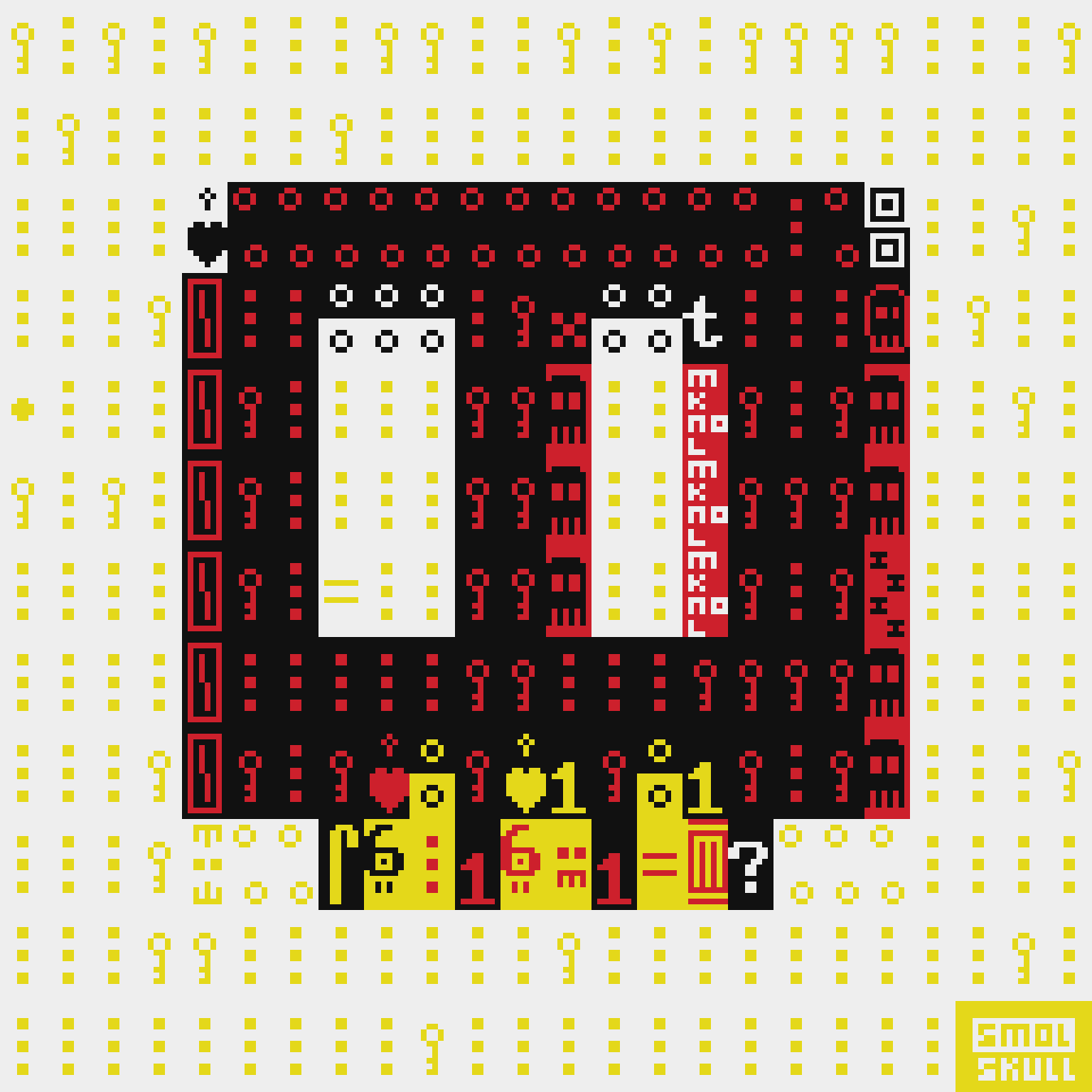 ASCII-SMOLSKULL #413 static token preview