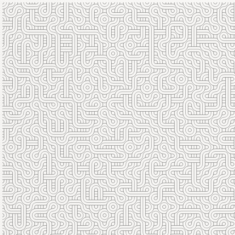 Dirty Interlaced Truchet Tiles #19 static token preview