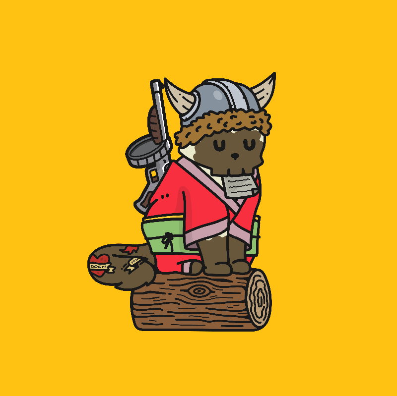 DOOMKATS #154 static token preview