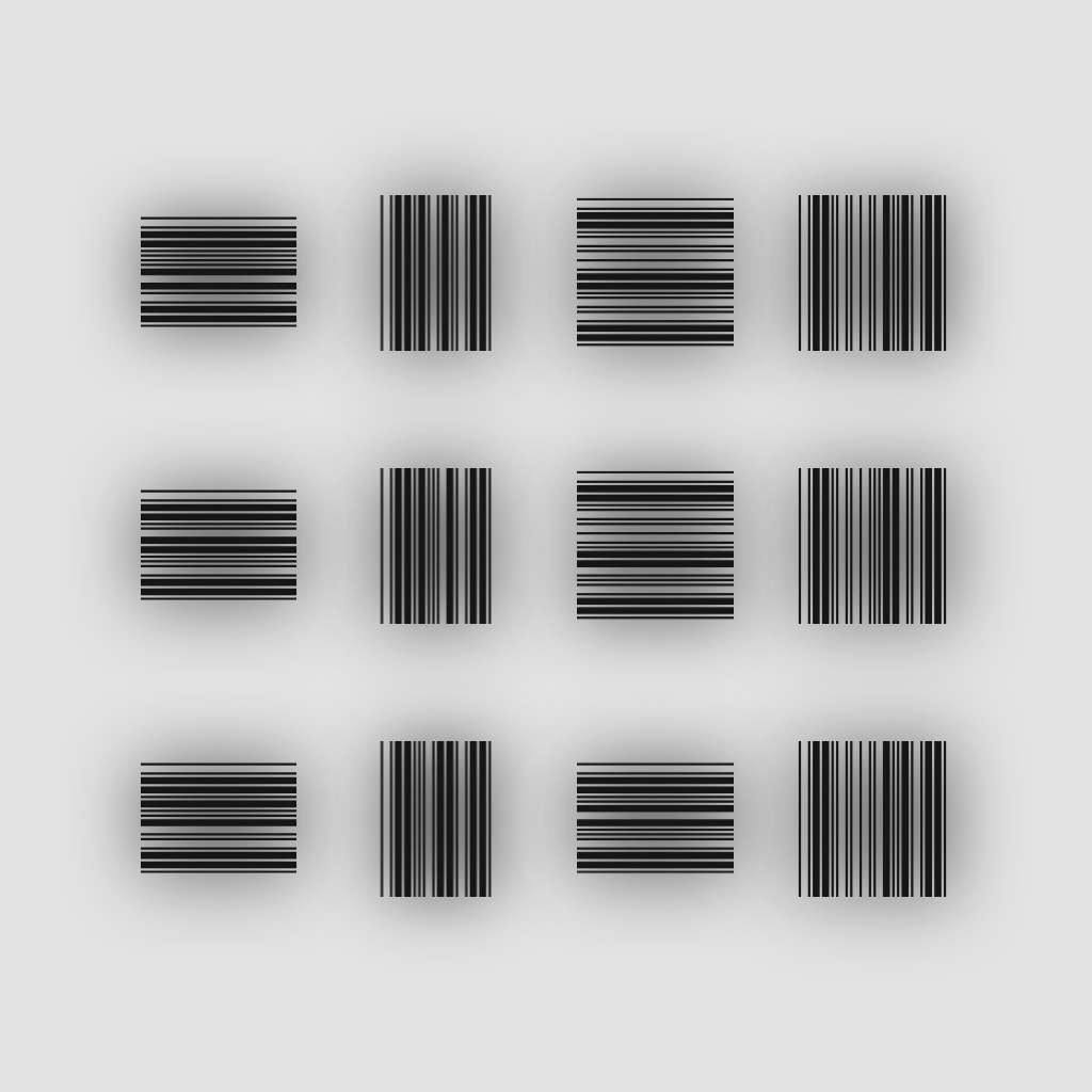 barcode(fxhash) #359 static token preview