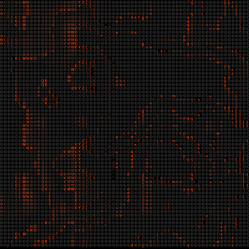 Ascii Noise #65 static NFT preview