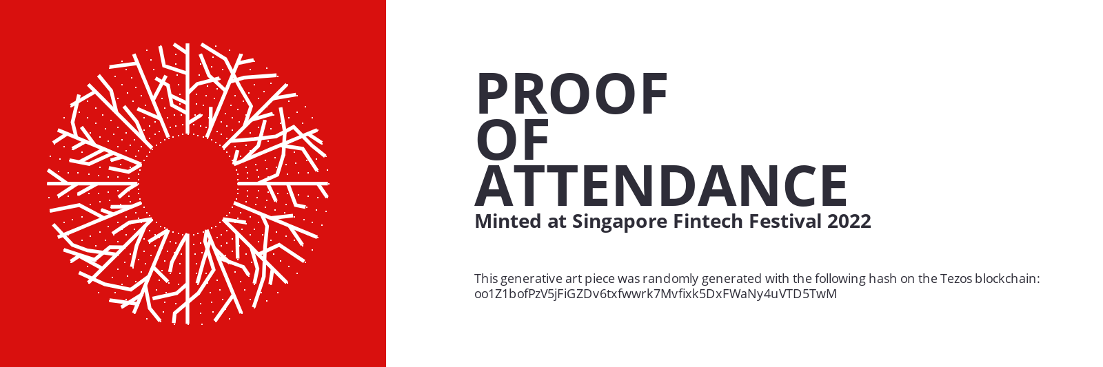 SFF2022 Proof of Attendance Token #1384 static token preview