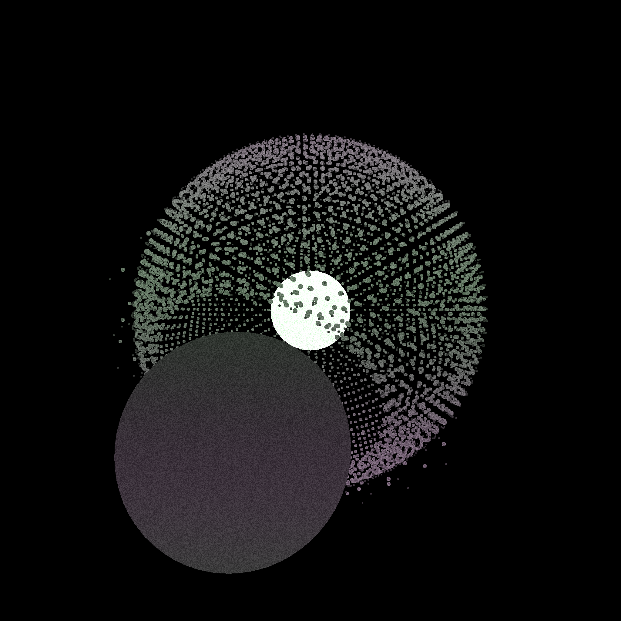 Cometary coma #125 static token preview