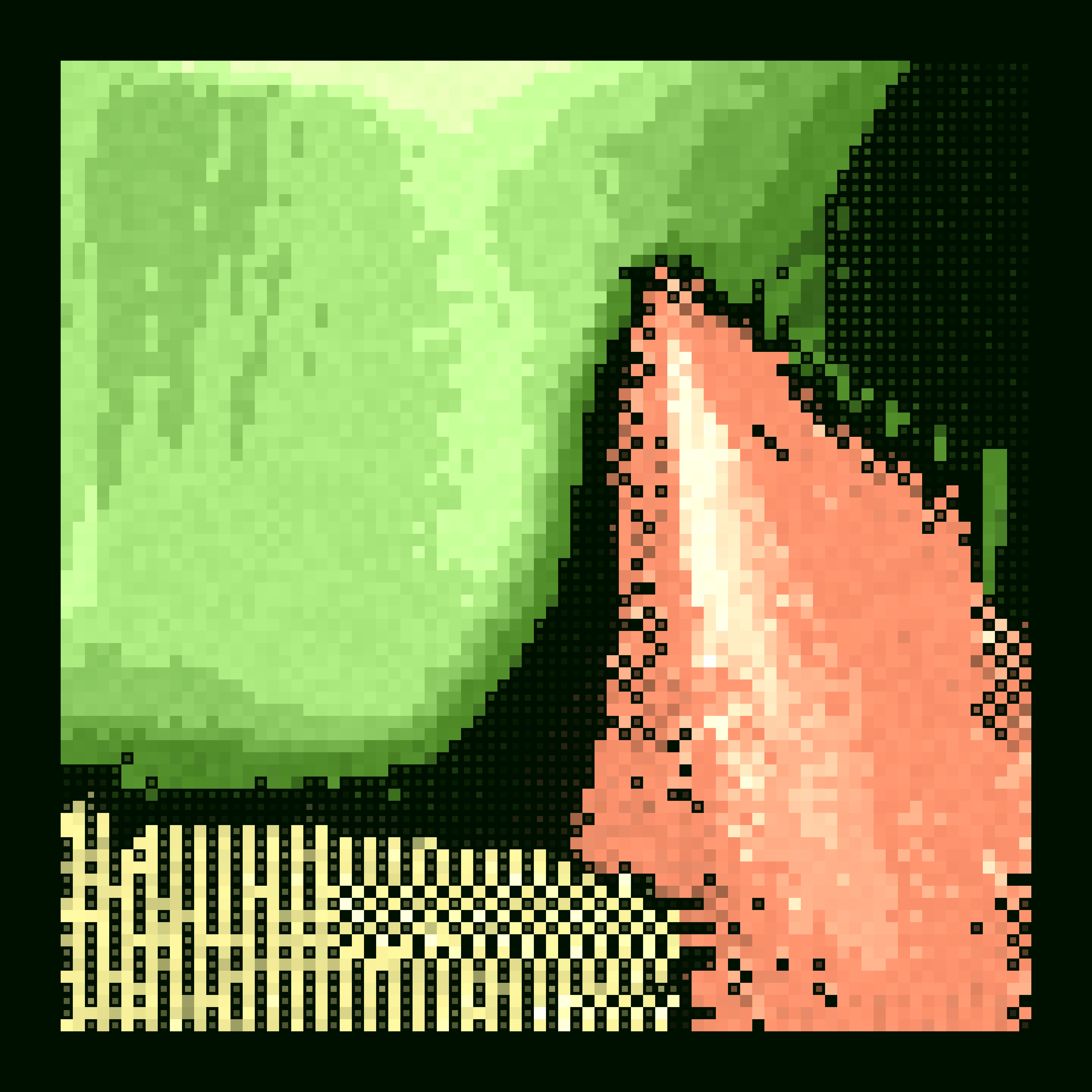 Pixel Blobs II #161 static NFT preview