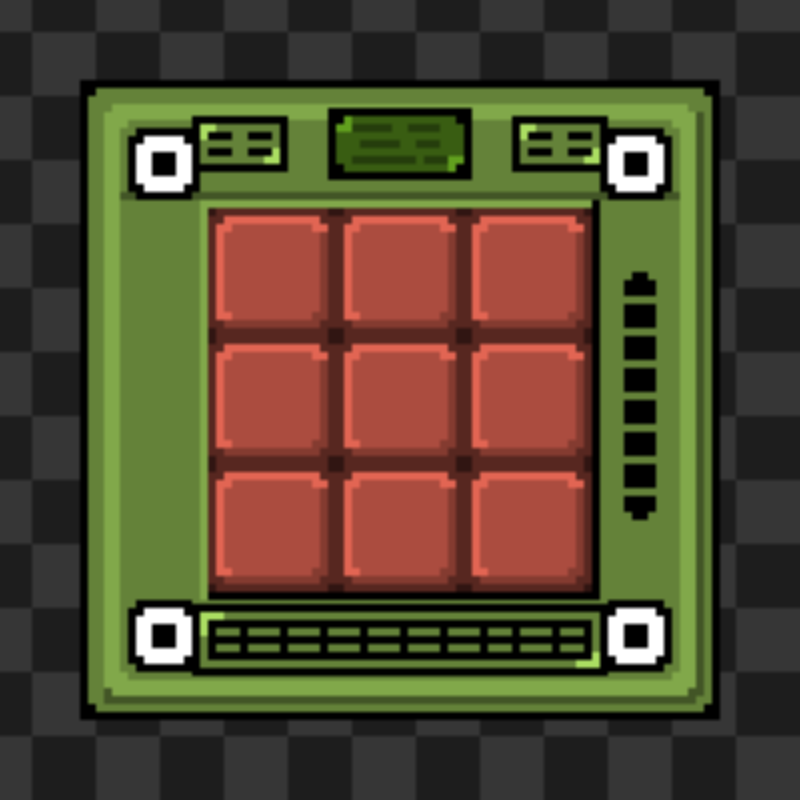 generated numpad drumpad #84 static token preview