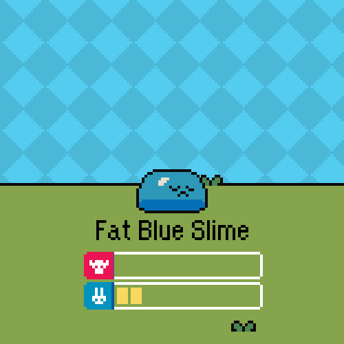 Pocket Slimes #123 static token preview