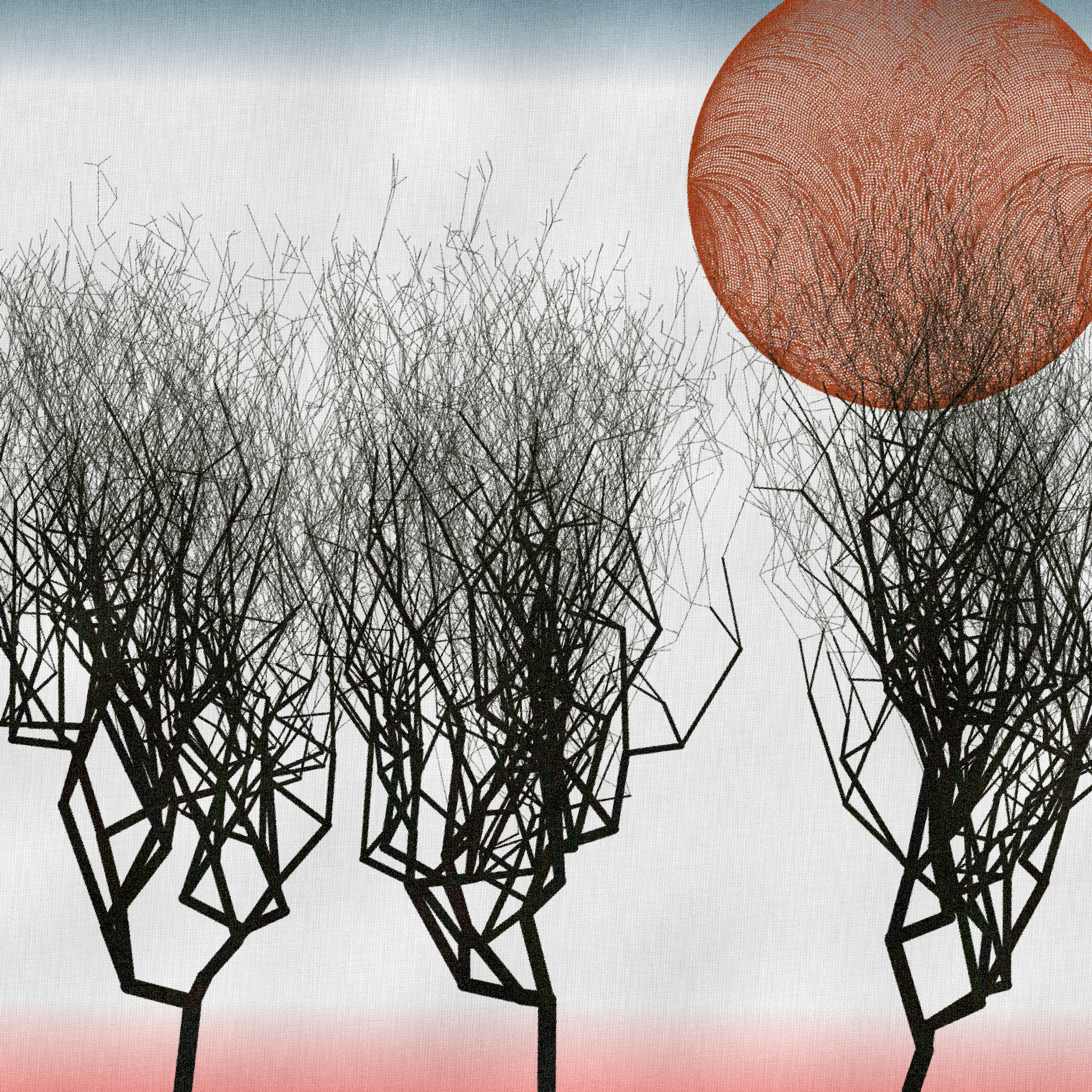 Three dead trees on earth #169 static token preview