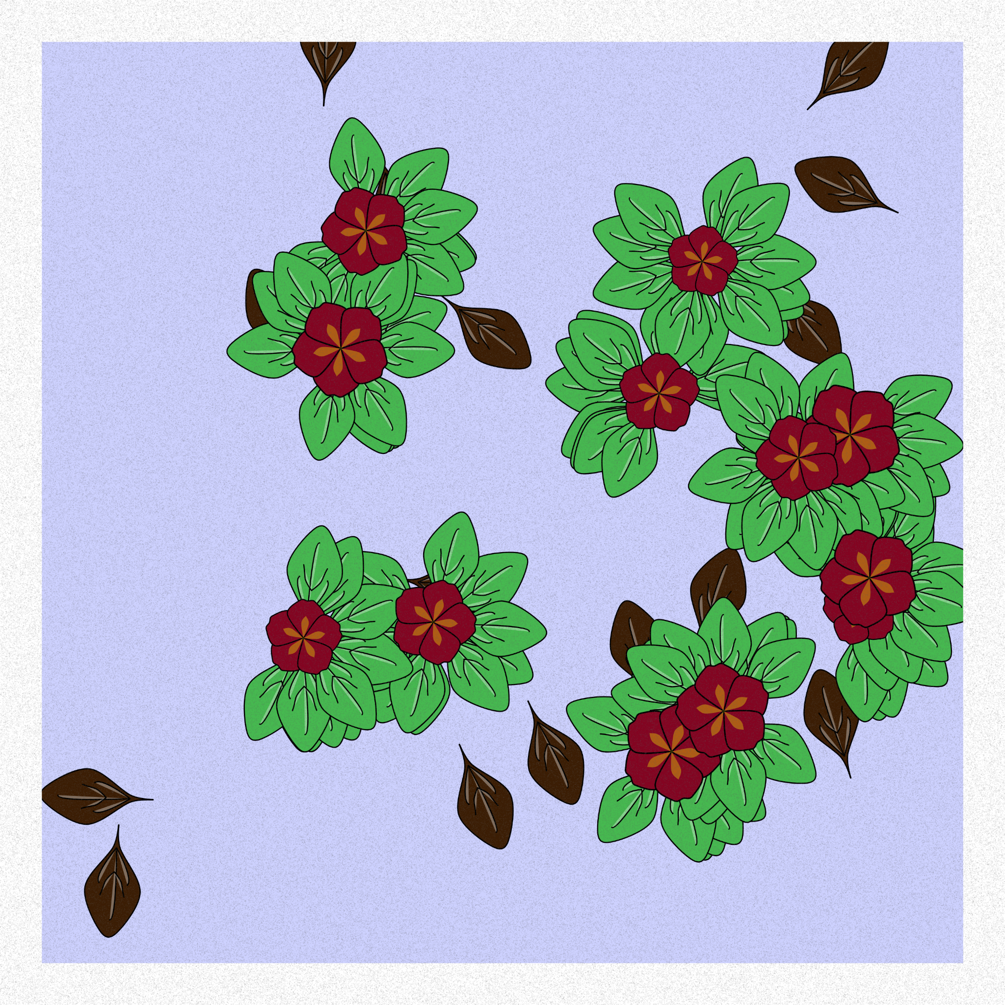 Flowers #245 static token preview