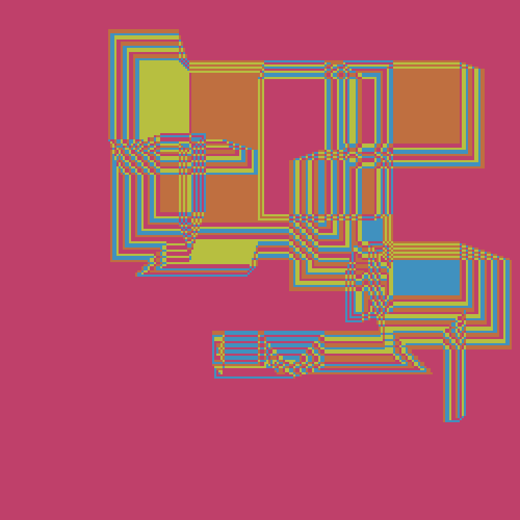 Superimposed Rectangles #82 static token preview