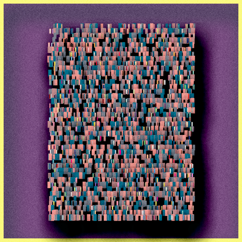 Floating Bookshelves #237 static token preview