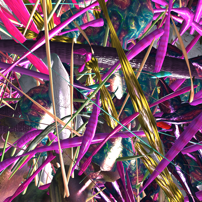Prismatic Thickets #841 static NFT preview