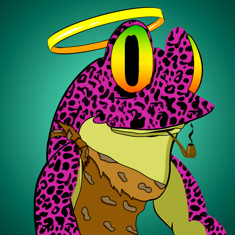 Annoying Frogs. Through the Time #29 static token preview