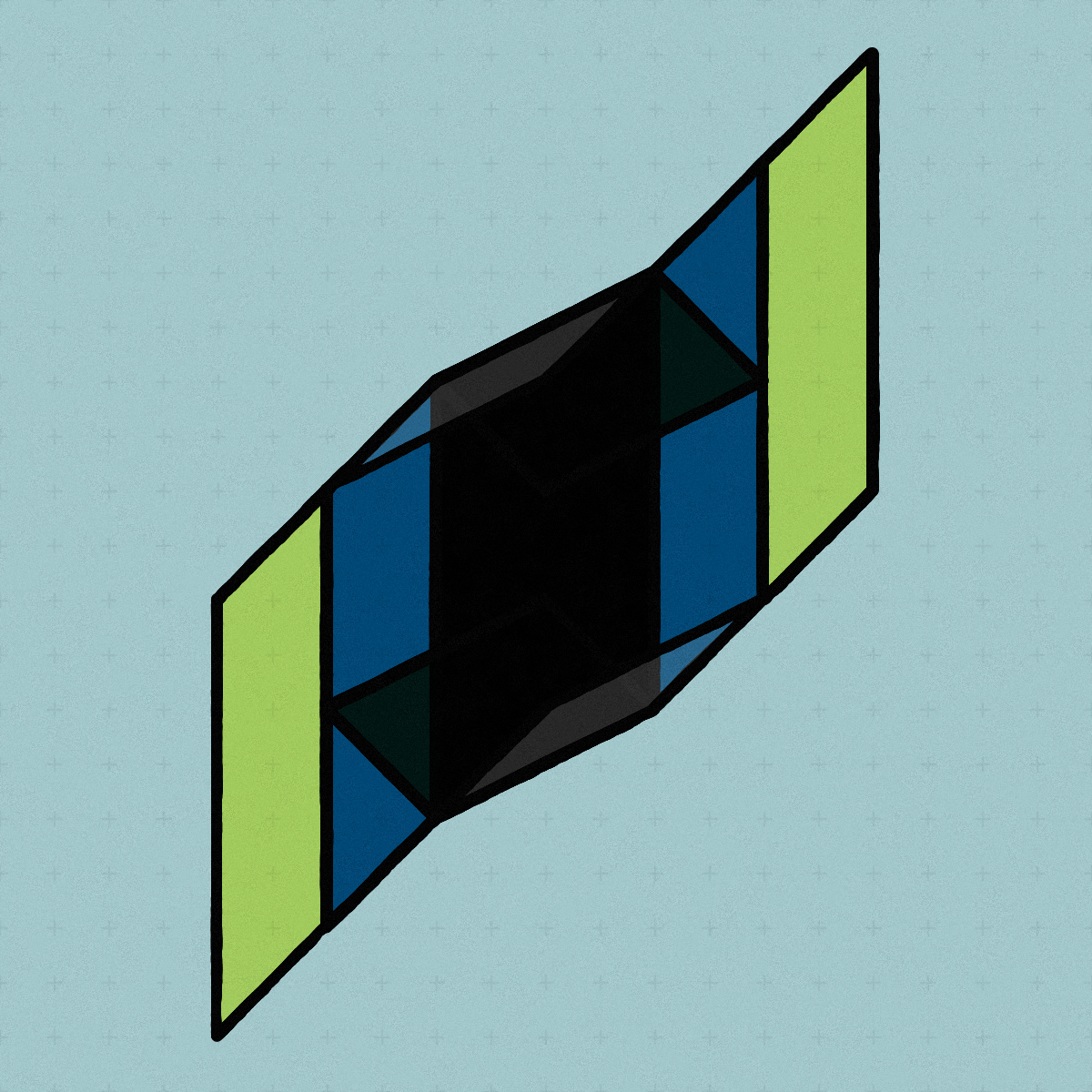 Parallelogram Construction #204 static NFT preview