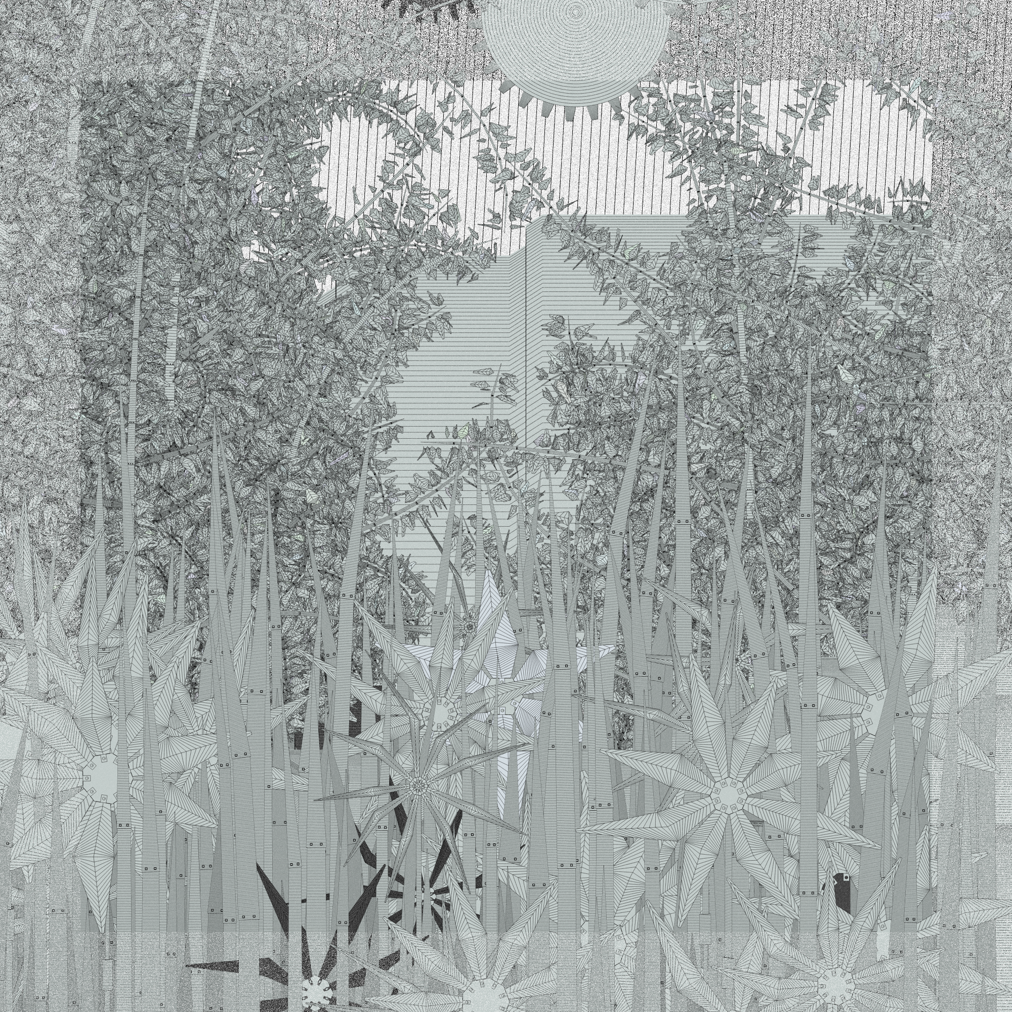 Mecha-Gardens #154 static NFT preview