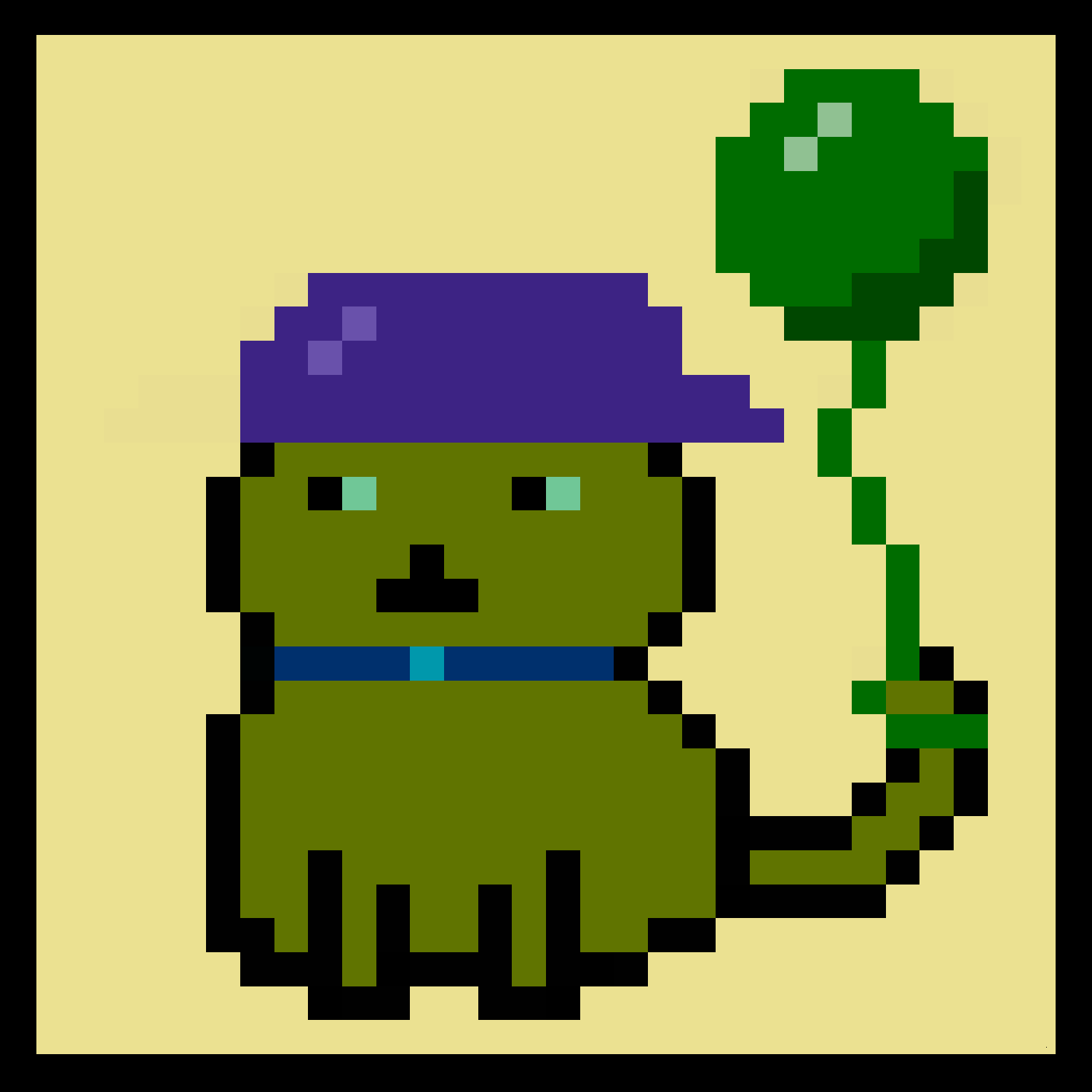 Lazy Kitties #1210 static token preview