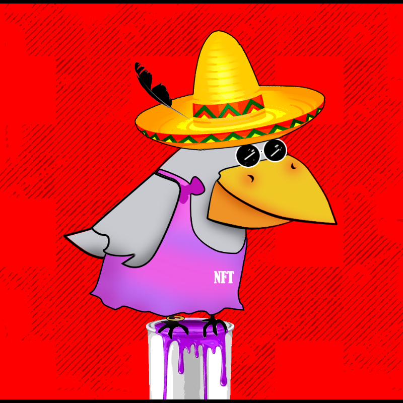 Peppy Crow II #54 static NFT preview