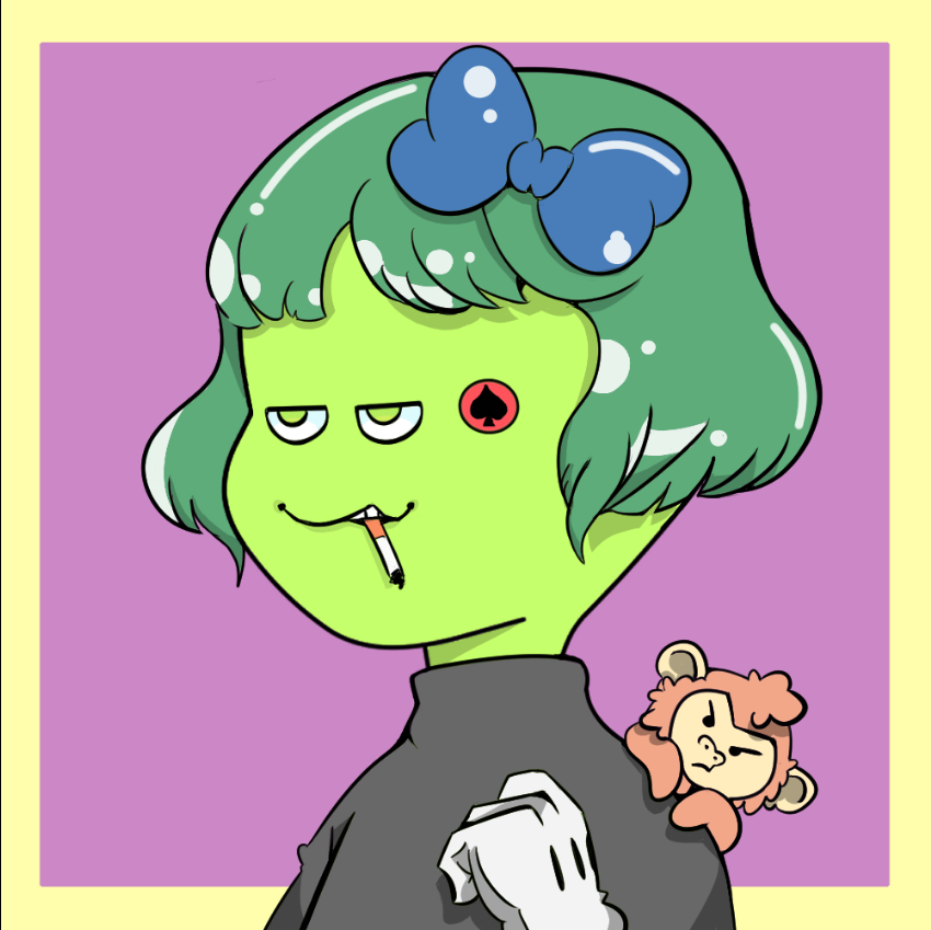Jelly dudes #2254 static NFT preview