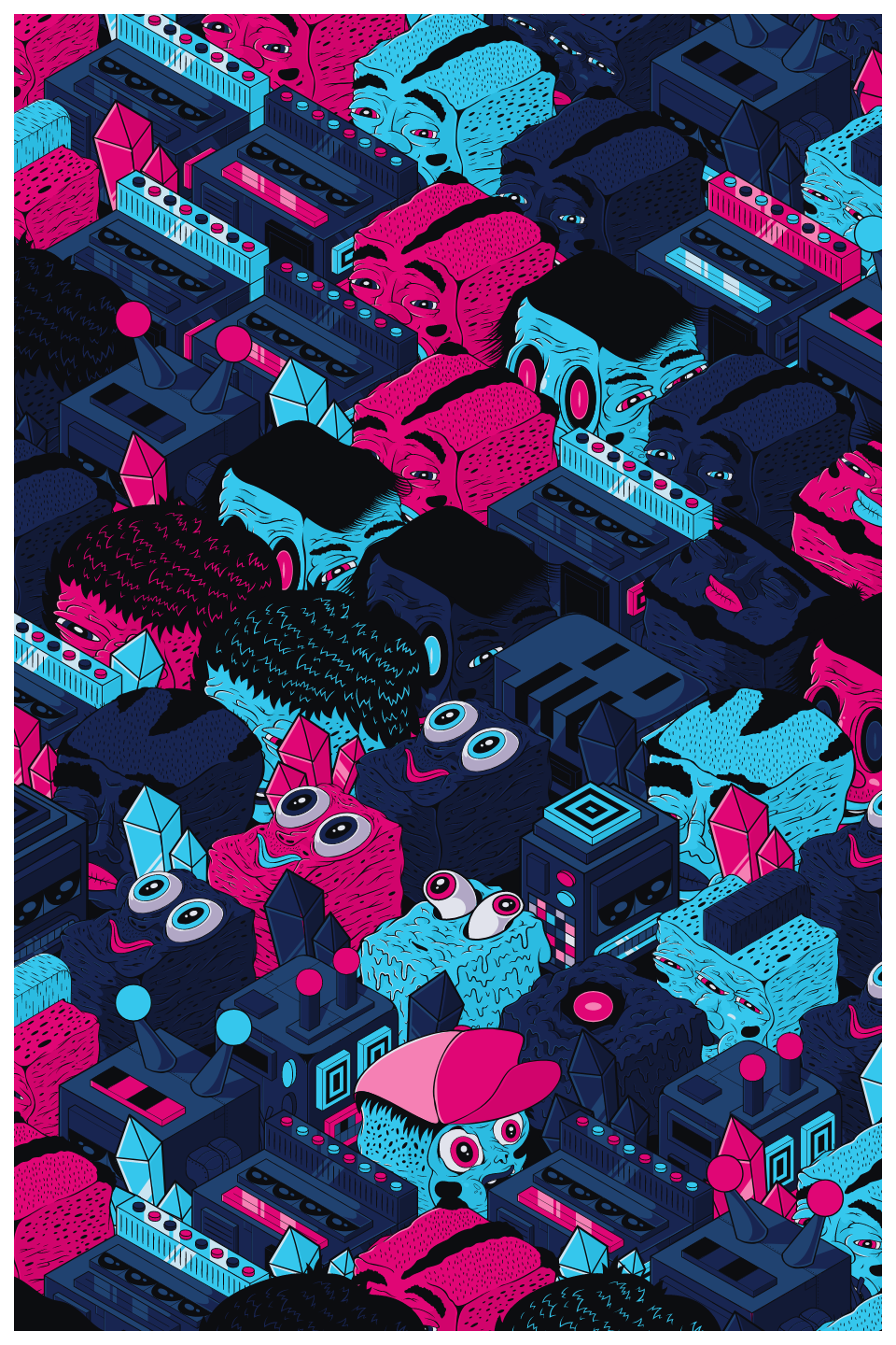 SMOLSKULLs × Monster Gaze #432 static token preview