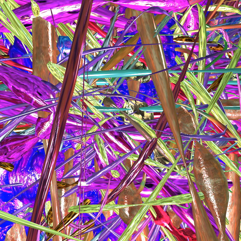 Prismatic Thickets #93 static NFT preview