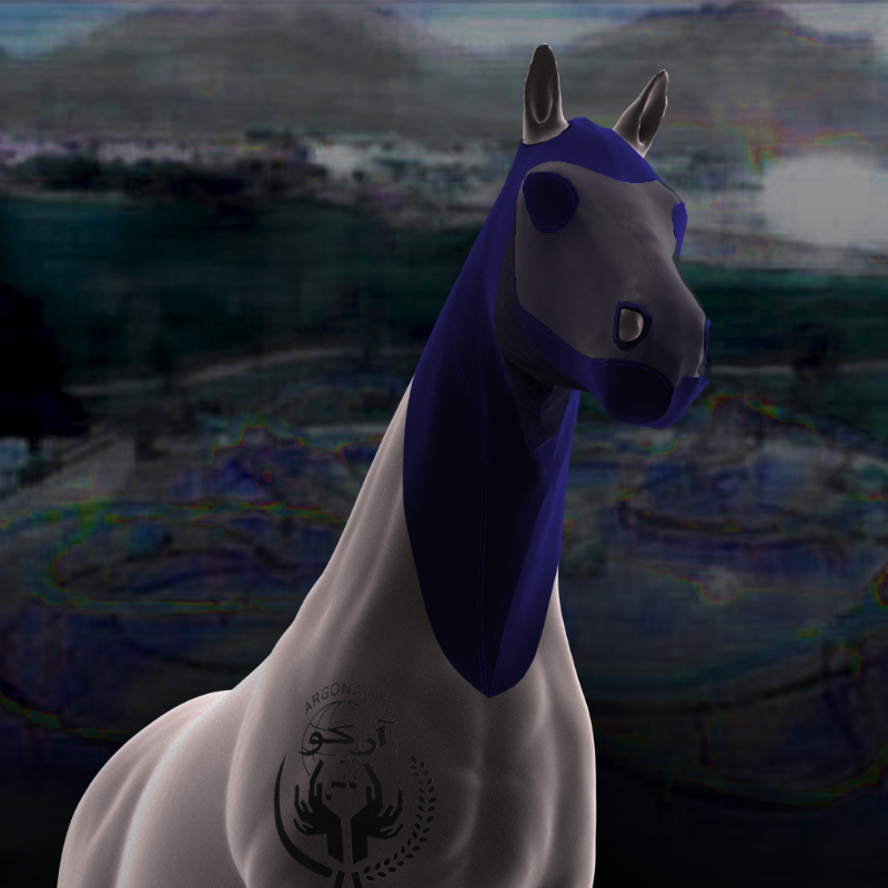 Cursed Horses #18 static NFT preview