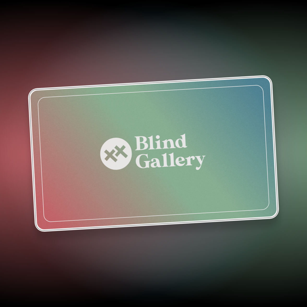 Blind Gallery Club Membership #229 static token preview