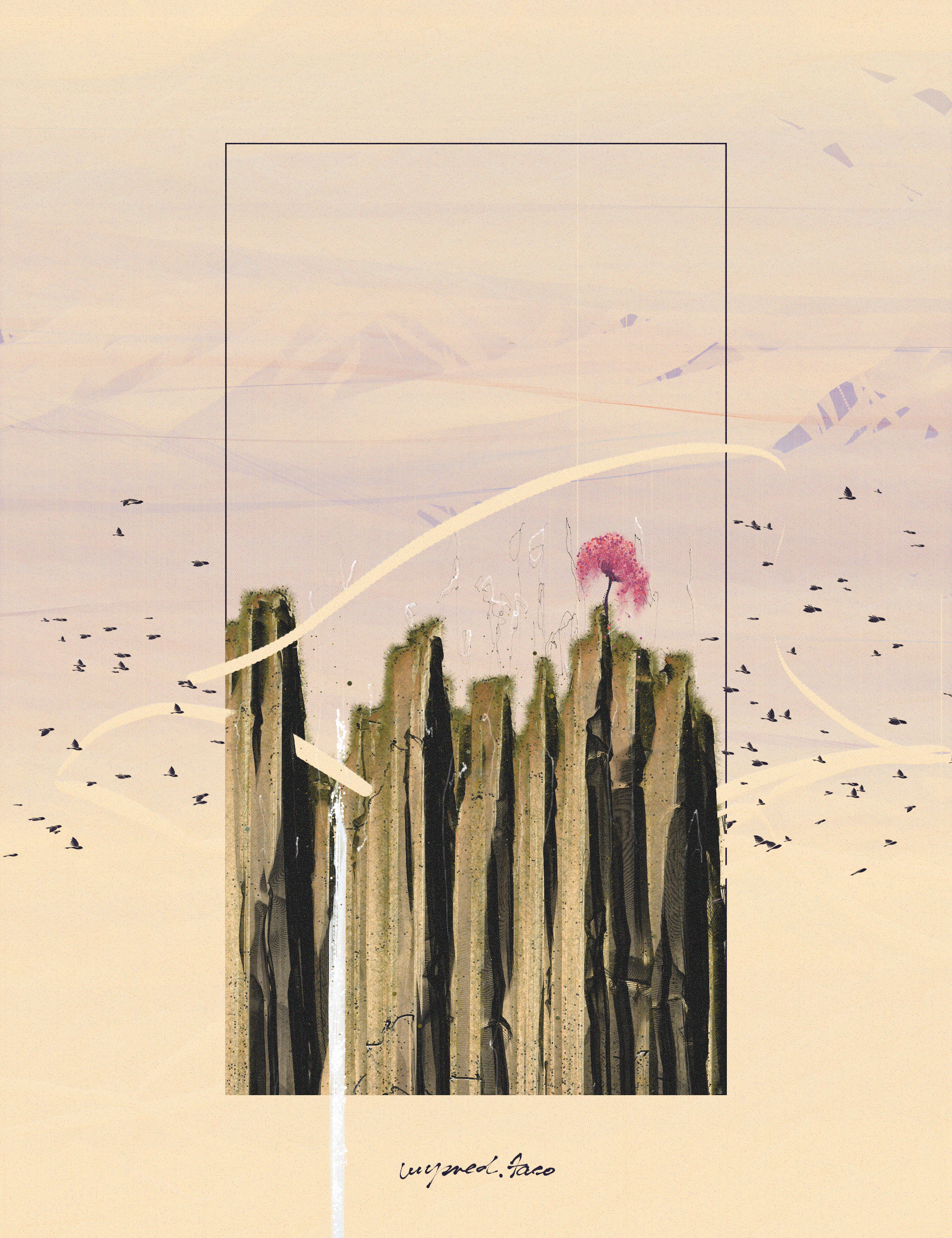 Lonely Tree #250 static NFT preview