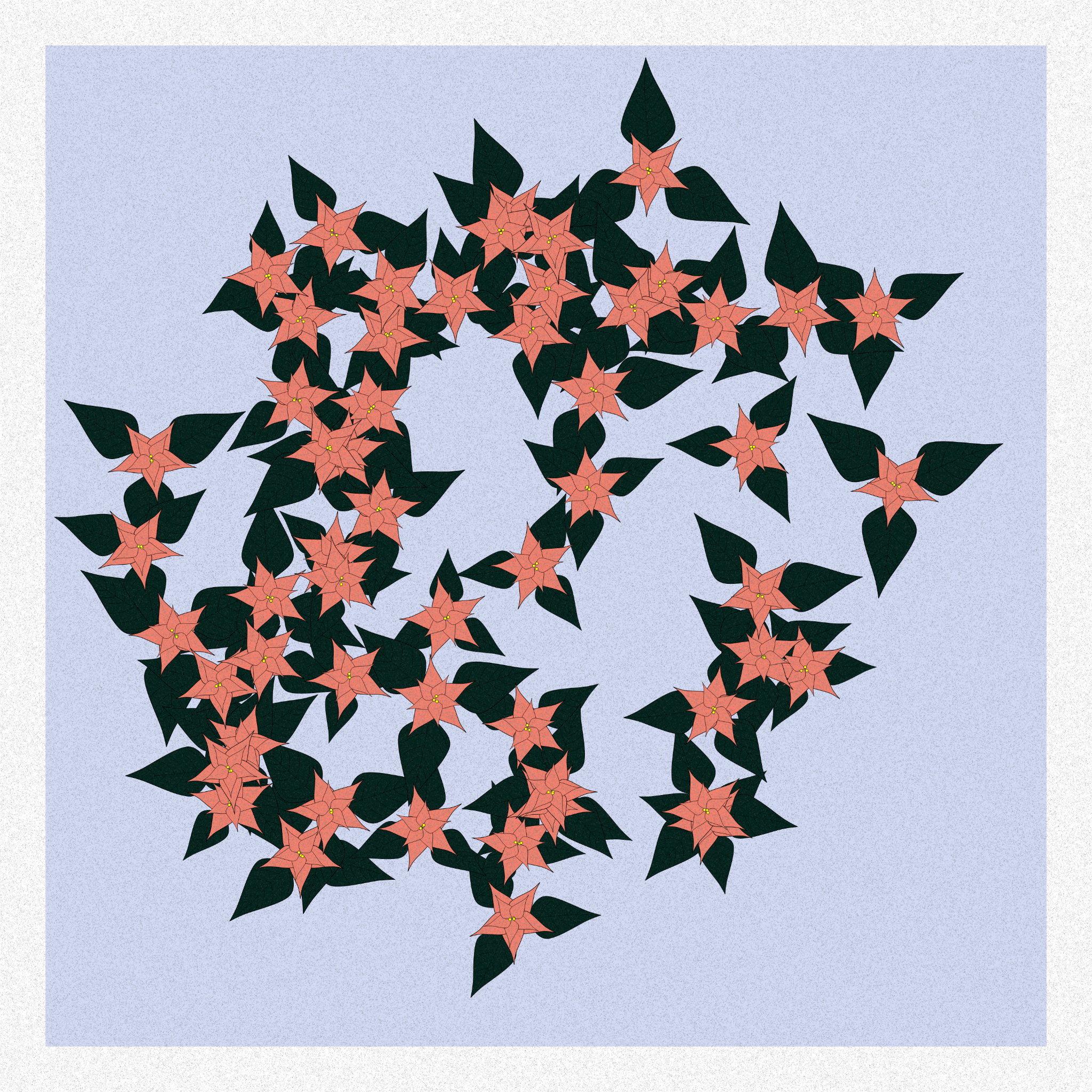 Flowers #134 static NFT preview