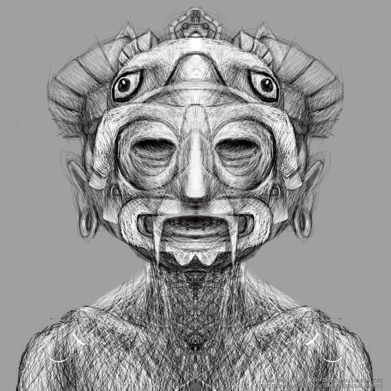 One Tezo Drawings_310+ #30 static NFT preview