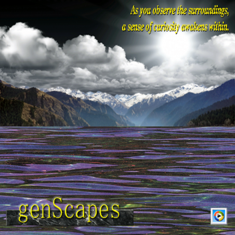 genScapes #76 static NFT preview