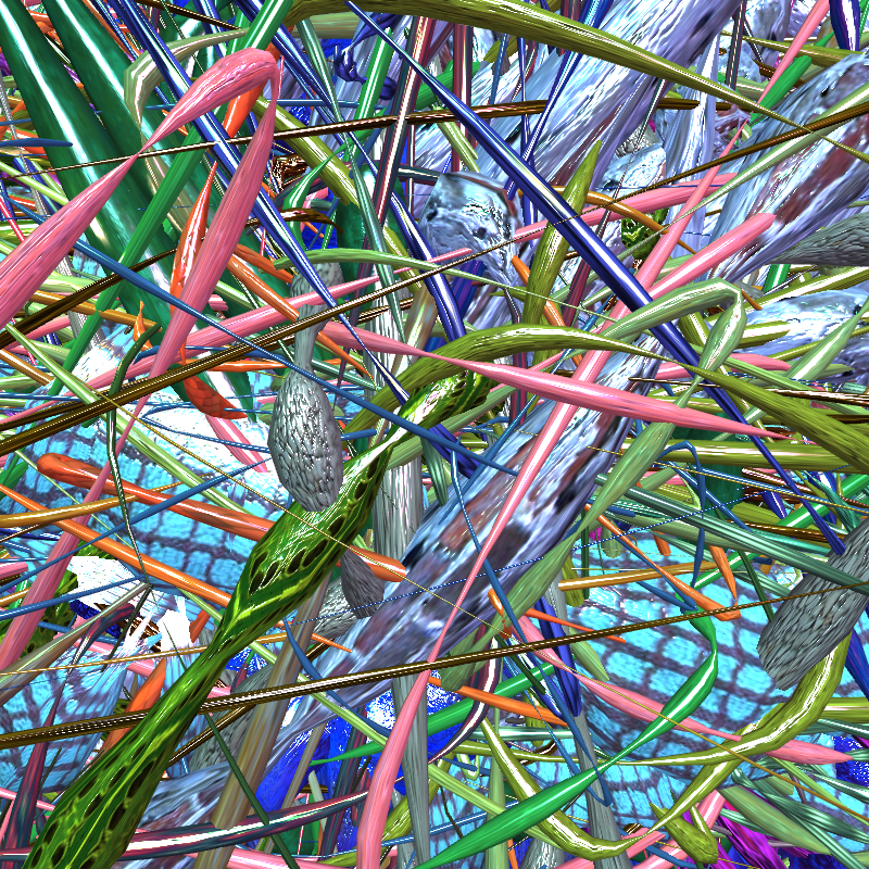 Prismatic Thickets #581 static NFT preview