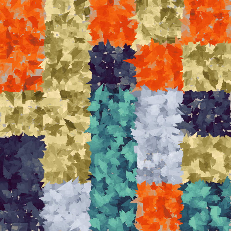 Watercolor Grid #5 static token preview