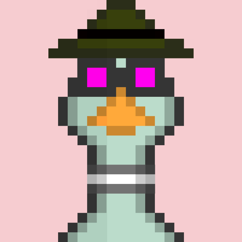 Morixels Goose #920 static NFT preview