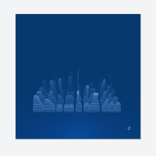 Manhattan 1916 #52 static NFT preview