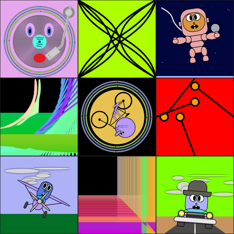 locoMotion #24 static NFT preview