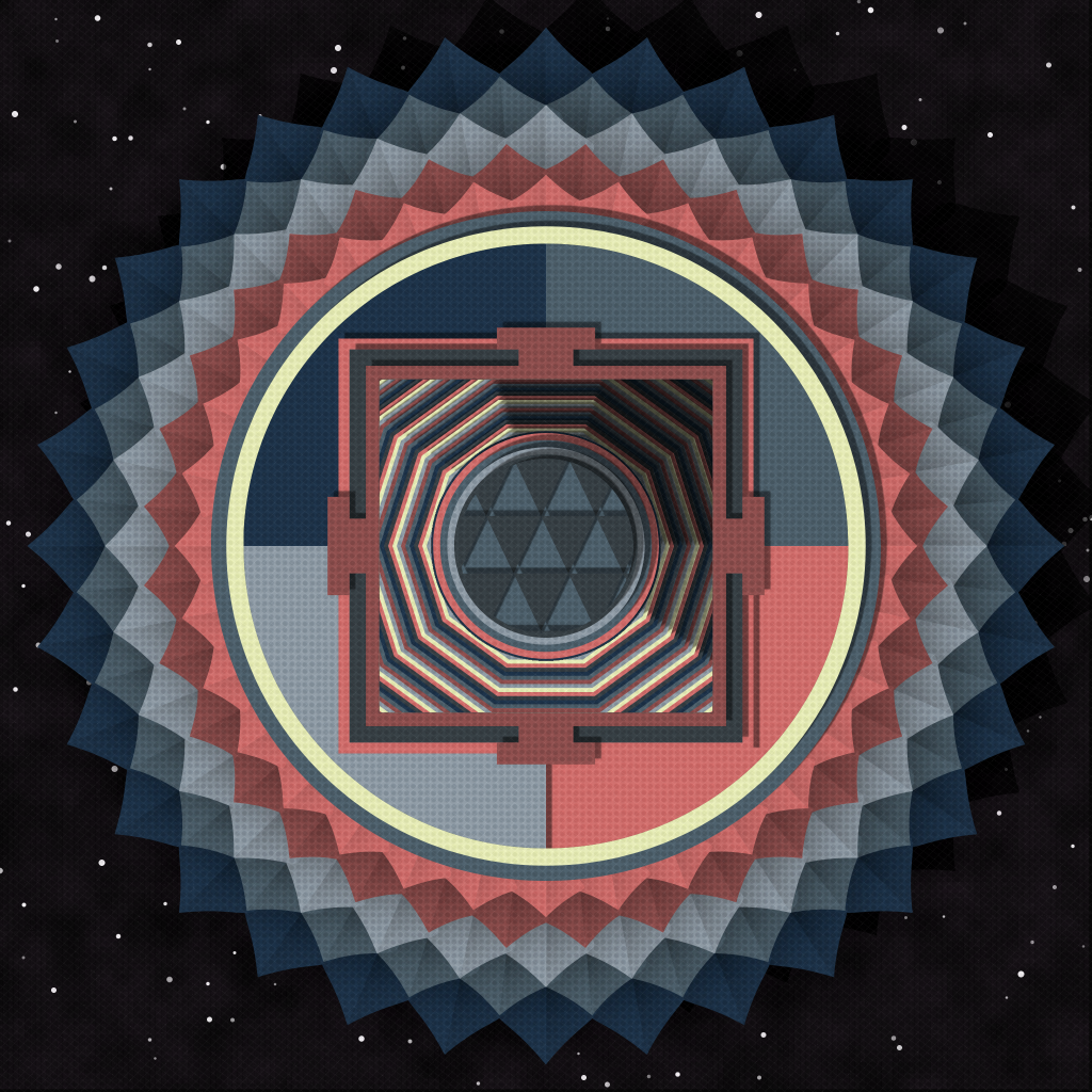 Paper Mandala #107 static token preview
