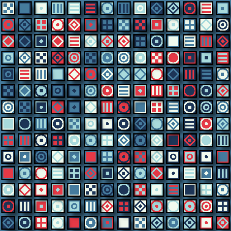 Simple Patterns #89 static NFT preview