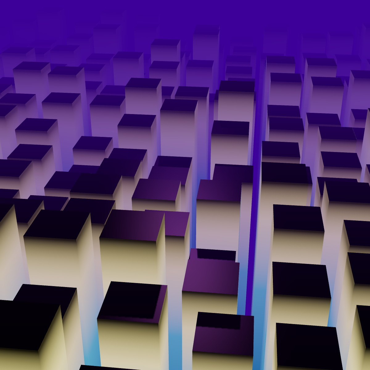 Sea of Monoliths #19 static NFT preview