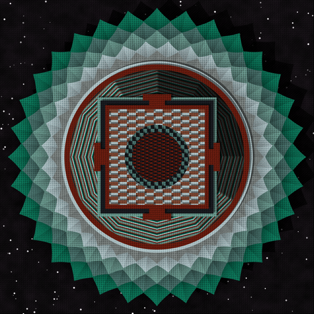 Paper Mandala #351 static token preview