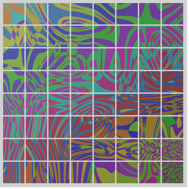 Allusive Tiles v1.5 #58 static NFT preview