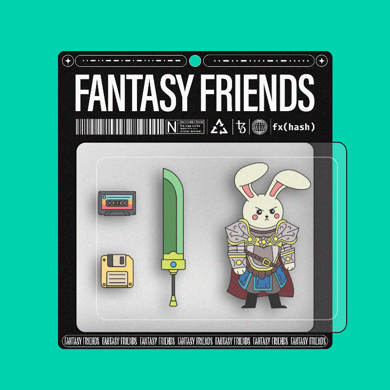 Fantasy Friends #125 static token preview