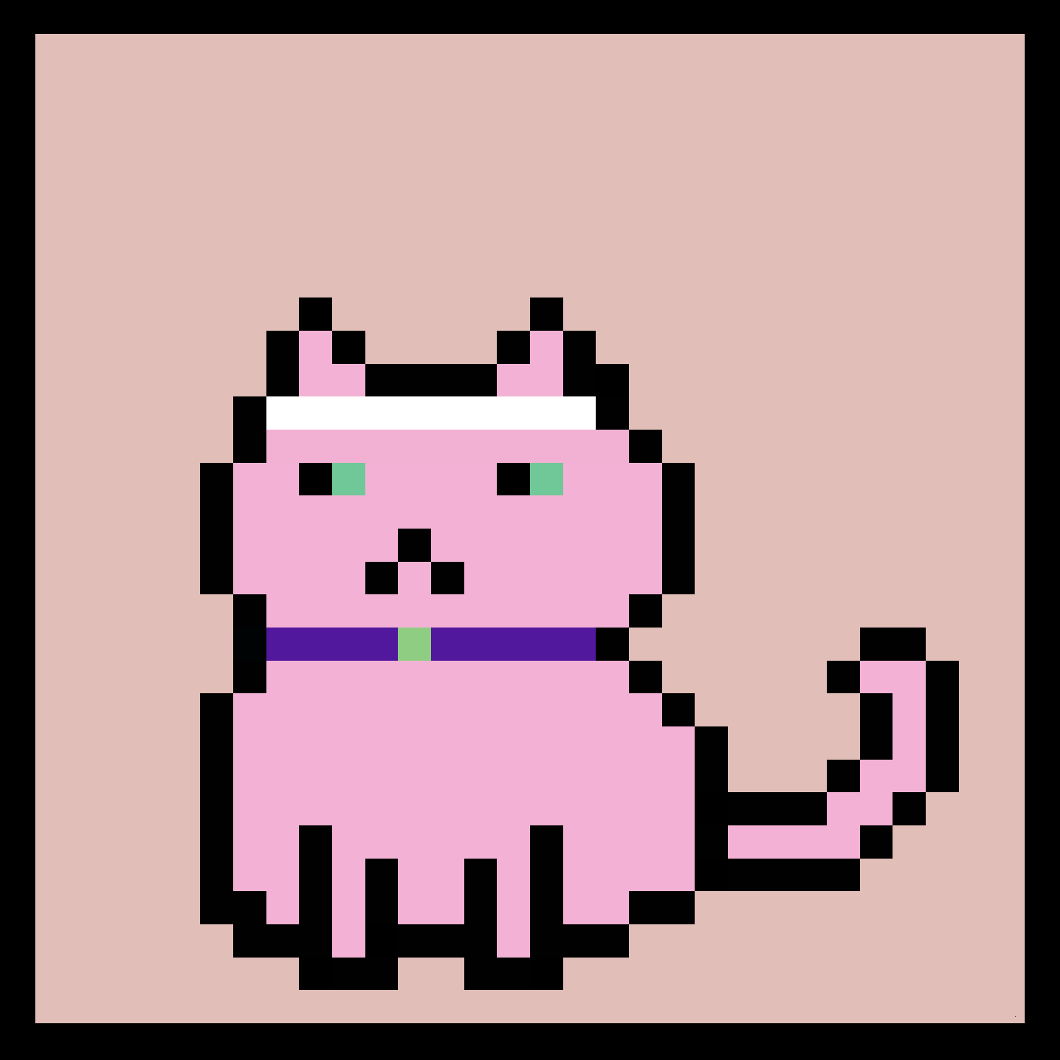 Lazy Kitties #1621 static token preview