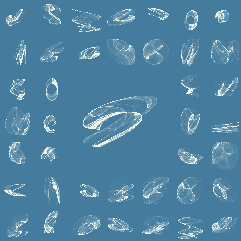 Attractors Bestiary #58 static NFT preview