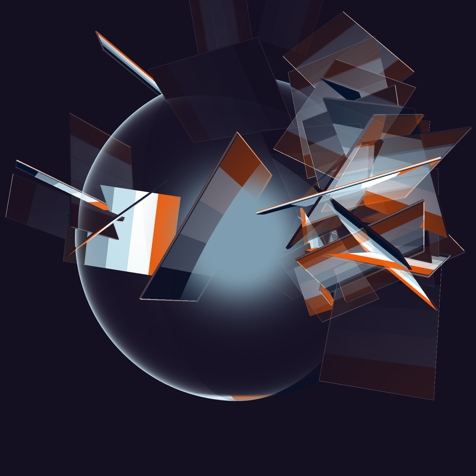 Composition with Sphere #28 static token preview