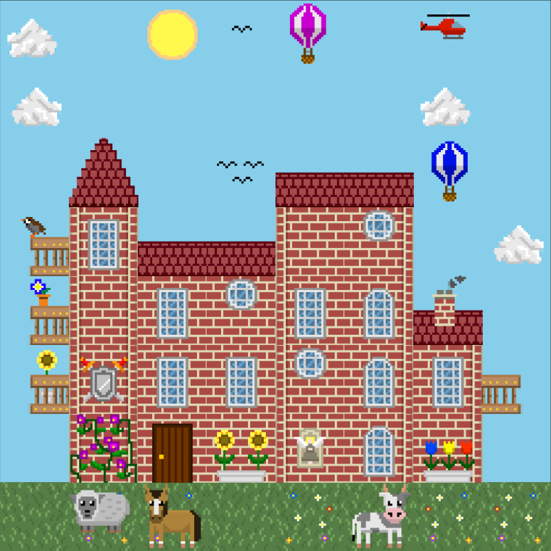 2D Mansion #327 static token preview